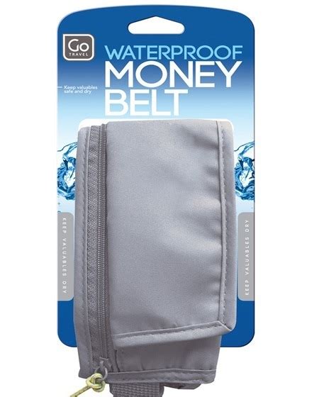 waterproof money belt.